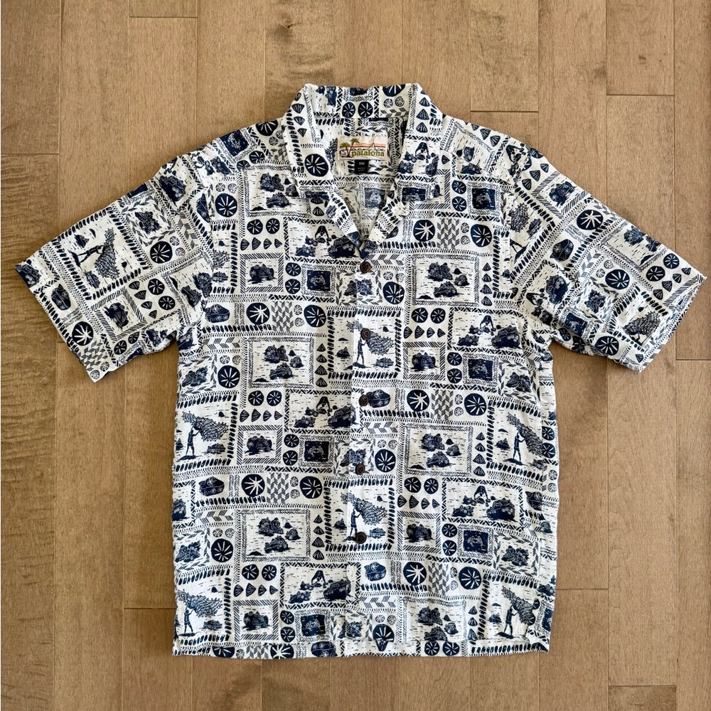 Patagonia Pataloha Limited Edition Opihi Man Men’s Button Up Shirt | Size XXS